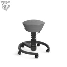 Lade das Bild in den Galerie-Viewer, aeris swopper 3-D Bürodrehhocker AIR auf Rollen :Ausstellungsstück: ohne Mängel