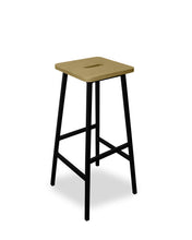 Lade das Bild in den Galerie-Viewer, BARking Barhocker, Eiche Furnier oder schwarz