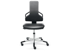 Lade das Bild in den Galerie-Viewer, Dauphin Industry TEC Arbeitsdrehstuhl ESD leitfähig, PU-Garnitur