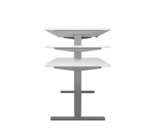 Lade das Bild in den Galerie-Viewer, Gflex Elektro Schreibtisch motorisch höhenverstellbar 65-125cm