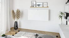 Lade das Bild in den Galerie-Viewer, Mini Office Wandschreibtisch klappbar