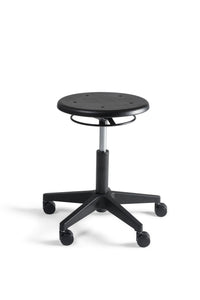 AKROBAT Drehhocker LOW Hocker PU / Kunstleder / Stoff
