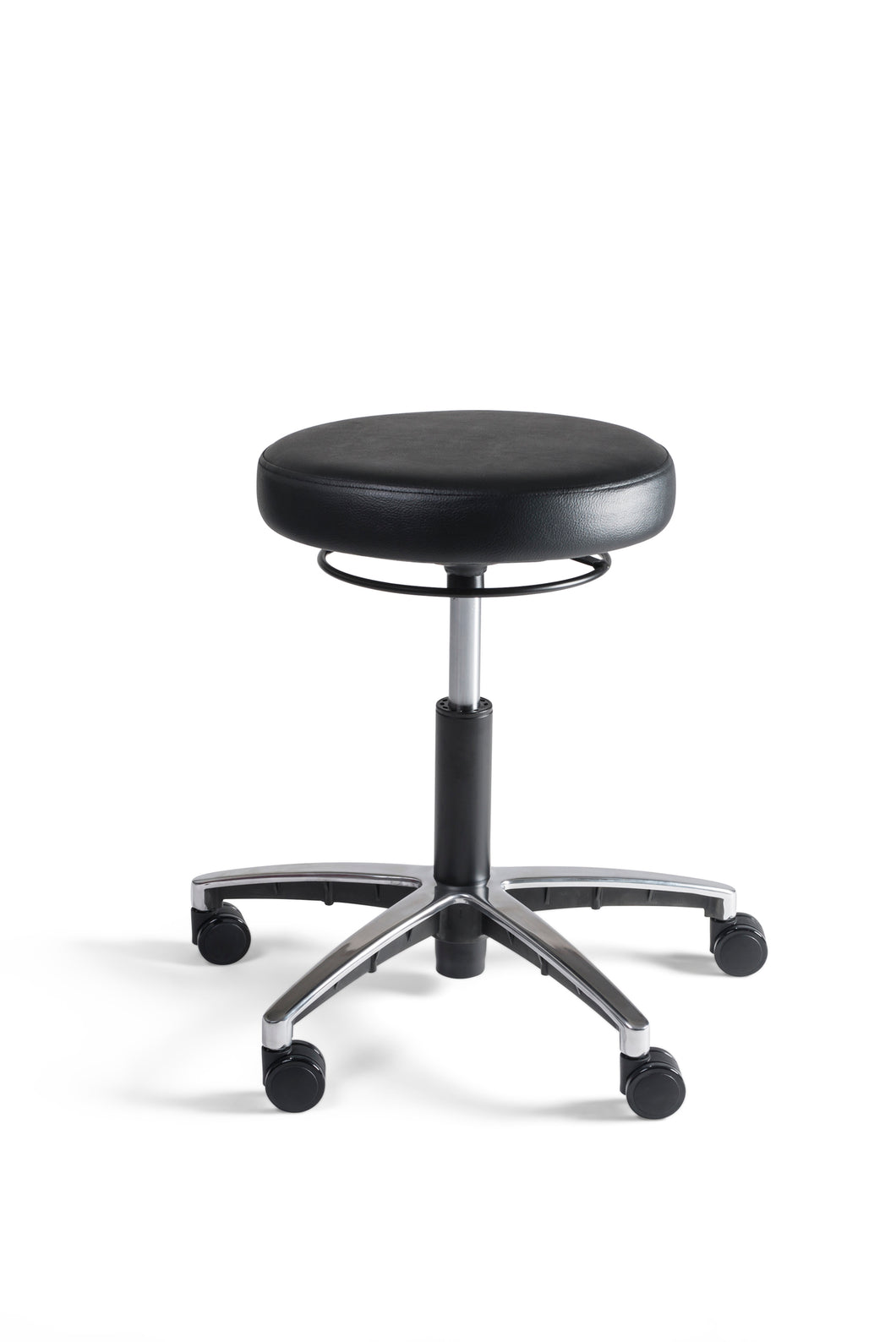 AKROBAT Drehhocker LOW Hocker PU / Kunstleder / Stoff