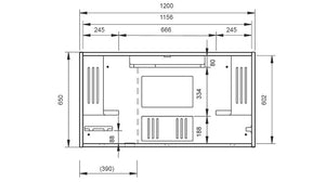 Mini Office SET Wandschreibtisch & SWOPPER classic